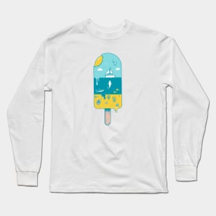 Melted Ice Long Sleeve T-Shirt